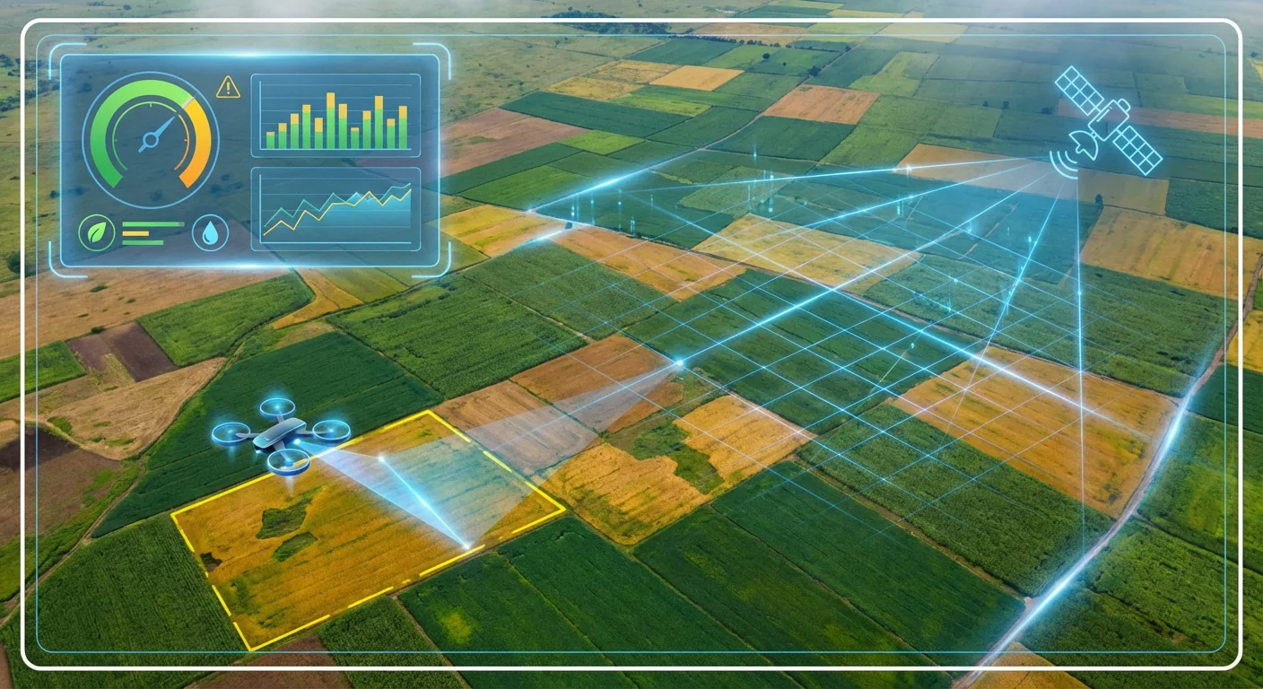 Field monitoring from above